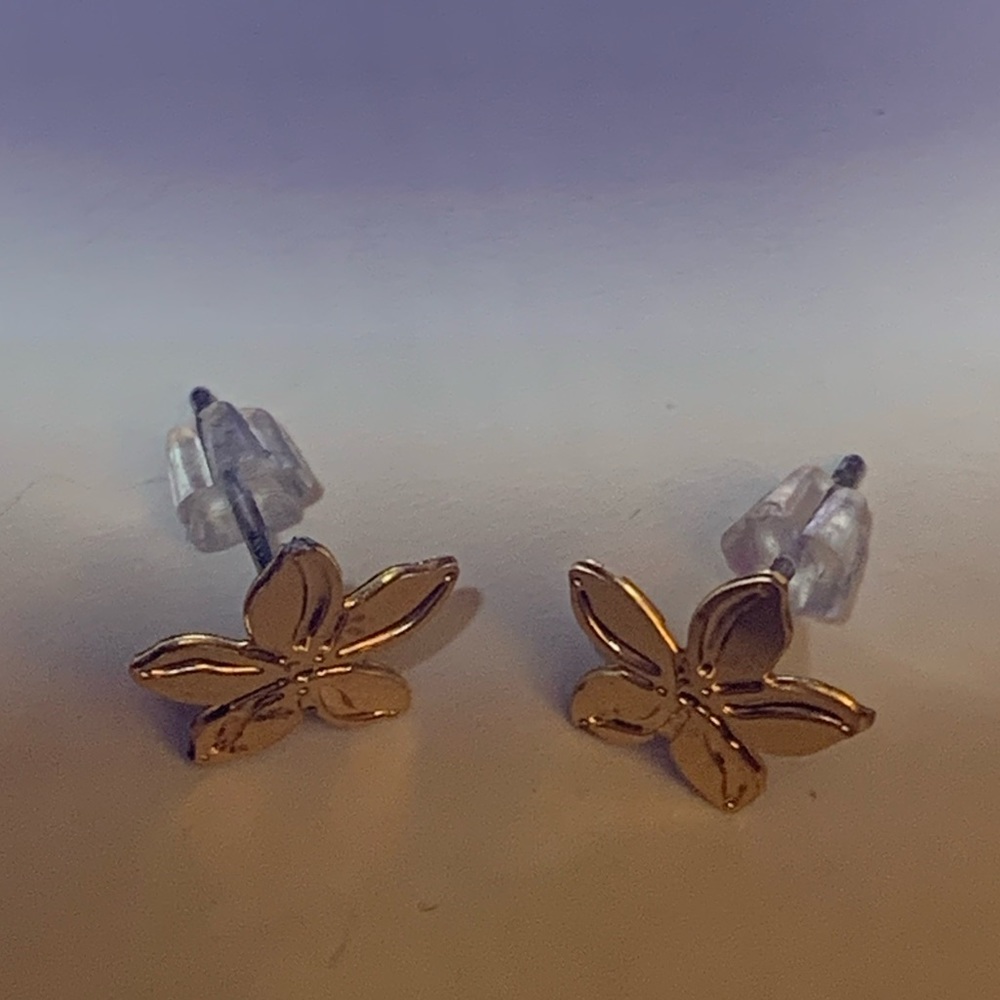 Adorable Hawaiian Flower Earrings